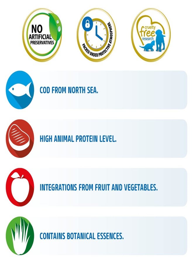 فارمينا طعام فارمينا إن آند دي أوشن بوبي ميني للكلاب | سمك القد، اليقطين، والشمام | يدعم النمو الصحي وتطور الدماغ | غذاء كامل للجراء | 0.8 كجم - Image 3